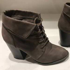 Forever 21 Gray Ankle Boots, Size 8.5